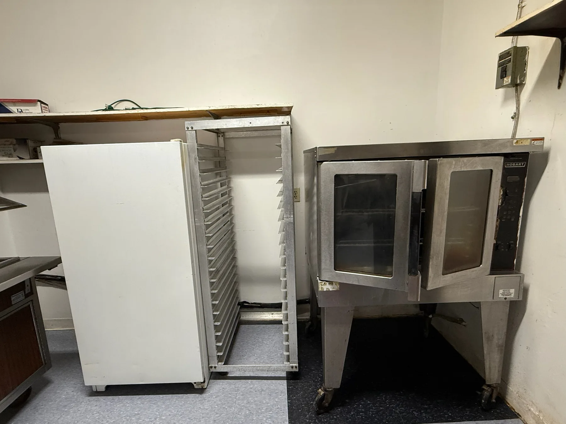 Kitchen refrigeration and cooking equipment